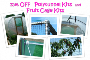 Polytunnel and Fruit Cage Kits - 15% off