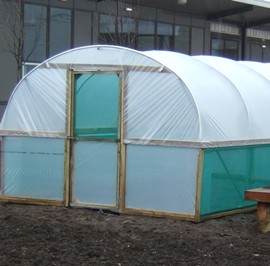 10ft X 30ft Polytunnel - Clear Thermal 800g Polythene