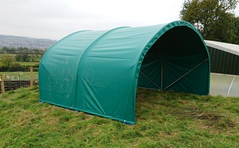 Field Shelter 12ft Wide x 24ft 9in Long (8ft 6in High)