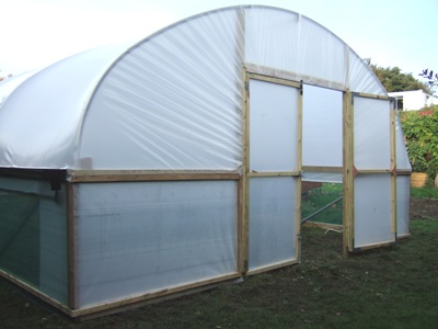 16ft X 42ft 'Tunnel - Clear Thermal 800g Polythene
